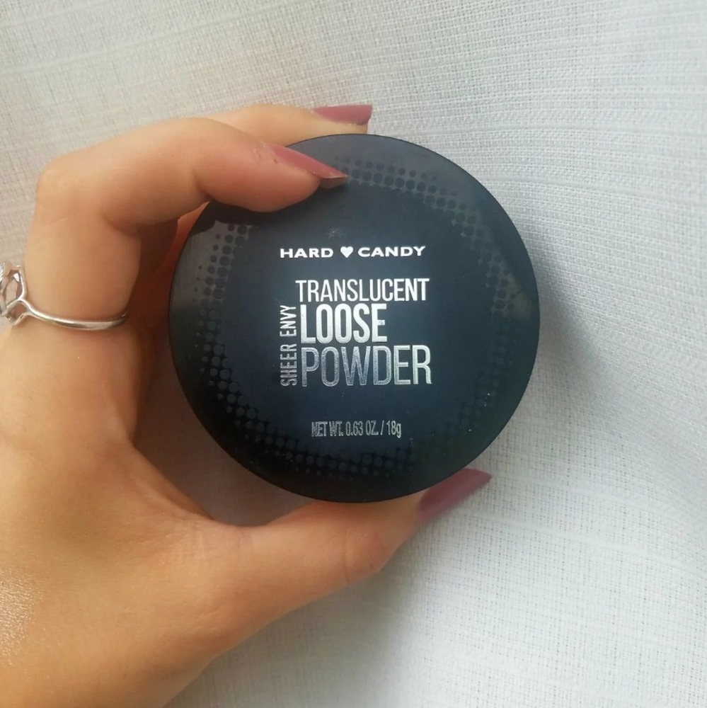 Translucent setting powder